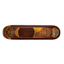 Instrumento - guitarra - juguemos una cierta músic patineta personalizada