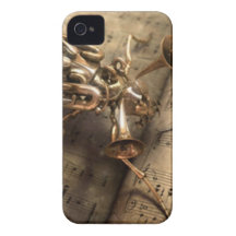 Instrumentos musicales. iPhone 4 Case-Mate protector