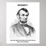 integridad-poder-tener-ser-fino-para-abe-Lincoln-p Impresiones
