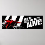 ¡Intento mantener mi fe viva! Poster