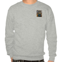 Intercambio de la alisadora plana pull over sudadera