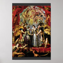 Intercambio de princesas By Rubens Peter Paul Posters