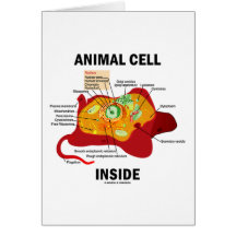 Interior animal de la célula (biología celular del felicitaciones