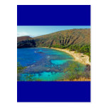 Interior, bahía 4, Honolulu, Oahu de Hanauma Postales