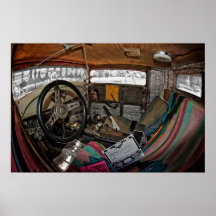 Interior de la rata con el Fisheye Poster