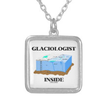 Interior del Glaciologist (glaciar) Pendientes Personalizados