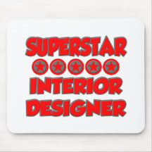 Interiorista de la superestrella alfombrillas de ratón