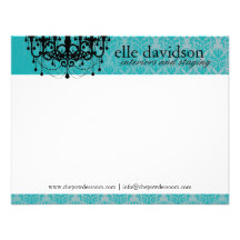 Interiorista elegante Notecards Invitacion Personalizada