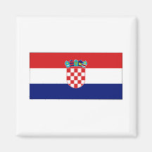International de la BANDERA de Croacia Imanes Para Frigoríficos