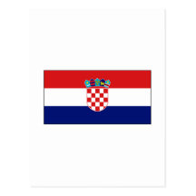 International de la BANDERA de Croacia Postal