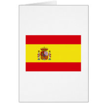 International de la BANDERA de España Tarjeta