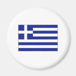 International de la BANDERA de Grecia Imán De Nevera