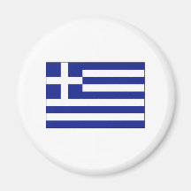International de la BANDERA de Grecia Imán De Nevera