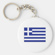 International de la BANDERA de Grecia Llaveros Personalizados