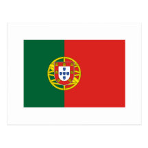 International de la BANDERA de Portugal Postales