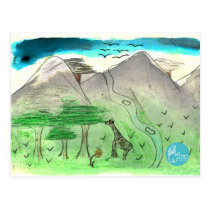 International del adaptador de canal a canal - pai tarjetas postales