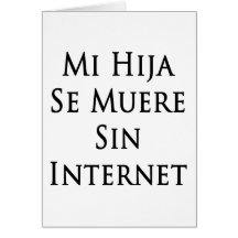 Internet del pecado del SE Muere del MI Hija Tarjeta