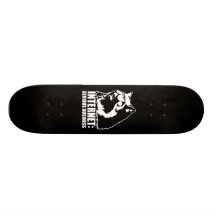 Internet: Negocio serio (camiseta divertida del lo Tablas De Skate