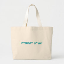 Internet s*.avi bolsa lienzo