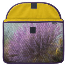 Intrépido de la impresión floral Rizado-Linda y el Funda Para Macbook Pro