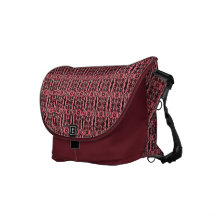 Intrépido del diseño de la Cuero-Piedra y elegante Bolsa De Mensajeria