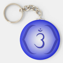 Intuición Chakra - Ajna Llaveros Personalizados