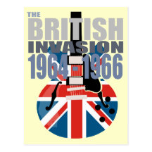 Invasión británica 2 tarjetas postales
