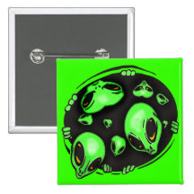 Invasión extranjera pin