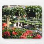 "Invernadero coralino" Mousepad de los geranios Alfombrillas De Raton