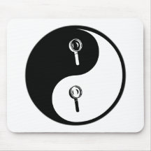 Investigación de Yin Yang Tapete De Raton