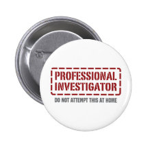 Investigador profesional pin