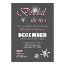 Invierno con clase con las invitaciones nupciales  invitacion personal 