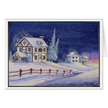 Invierno de Tudor Tarjetas