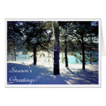 Invierno en Sullivan, Maine Felicitaciones