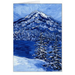 Invierno Nevado tarjetas