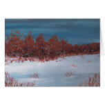 Invierno temprano tarjeton