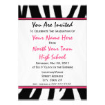 Invitación 2011 de la graduación de la moda del es