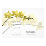 Invitación adaptable del boda de las orquídeas ama