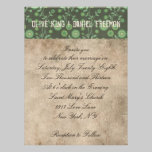 Invitación adornada blanca y floral de la alpaca d invitaciones
