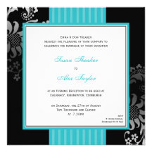 Invitación adornada del trullo y del boda del mode