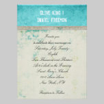 Invitación agraciada del boda del elefante del oro invitaciones