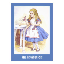Invitación: Alicia en el país de las maravillas - 