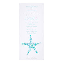 Invitación alta de las estrellas de mar de la turq