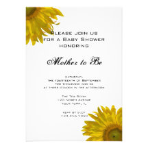 Invitación amarilla de la fiesta de bienvenida al 