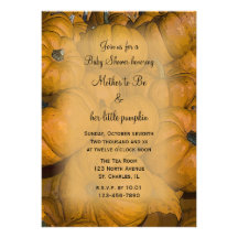 Invitación anaranjada de la fiesta de bienvenida a