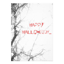 Invitación asustadiza del fiesta de Halloween invitaciones