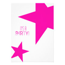 Invitación brillante de la estrella