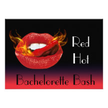 Invitación candente del golpe de Bachelorette