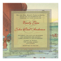 Invitación caprichosa del boda del caballo