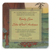Invitación caprichosa del boda del caballo